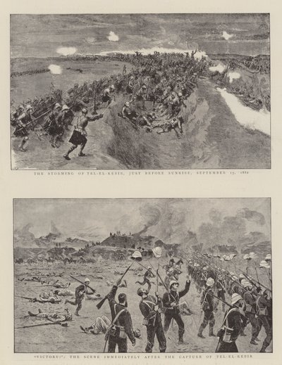 The Capture of Tel el Kebir by Joseph Nash